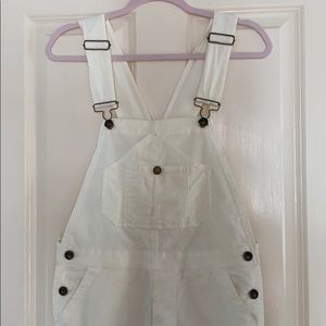 Faherty white cotton overall